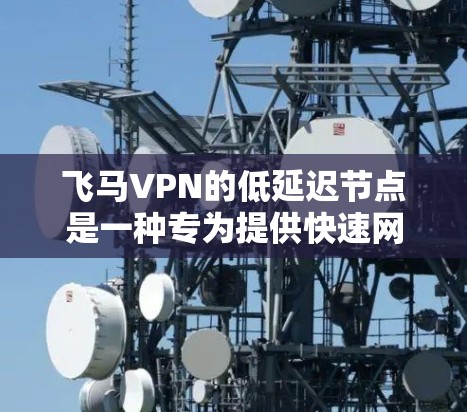 飞马VPN的低延迟节点是一种专为提供快速网络连接而设计的服务，适用于需要实时响应的用户。以下是对飞马VPN低延迟节点的详细分析