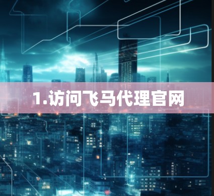 1.访问飞马代理官网